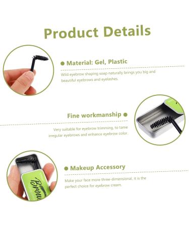 POPETPOP 9 Sets Natural Mascara Lamination Kit Soap Brows Kit Natural Eyebrow Styling Cream Straight Hair - Buy Online on GoSupps.com