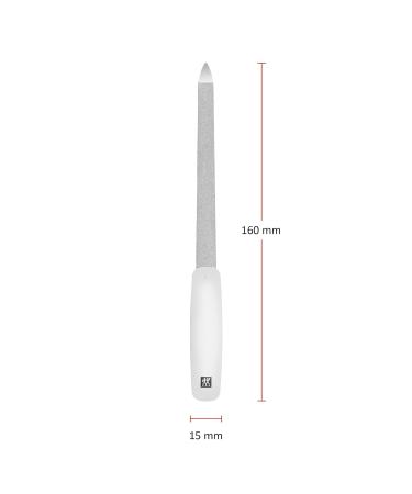 ZWILLING Sapphire Nail File - Professional Double-Sided 160mm with High-Quality Coating for Perfect Manicure - Buy Online on GoSupps.com