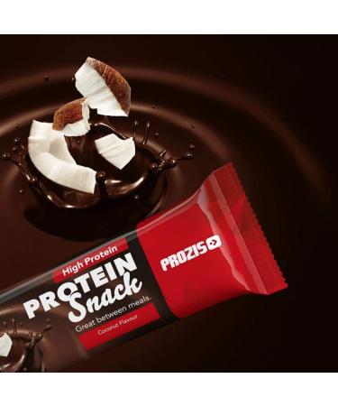 Prozis 12 x Protein Snack 30 g Coconut - Buy Online on GoSupps.com