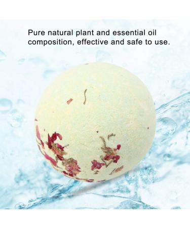 Buy Maria Rose Essential Oil Bath Bomb | Relaxing Aromatherapy with Dried Flowers - Moisturizing Soak for Spa Experience - Buy Online on GoSupps.com