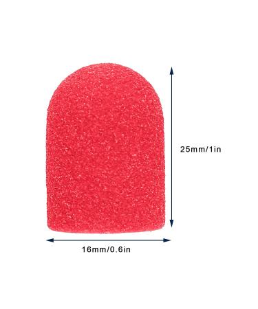 Nail Sanding Belt - Fine Sandpaper 0.6 x 2.5 cm Nail Grinding Head for Home Use | Big Red Nail Tool - Buy Online on GoSupps.com