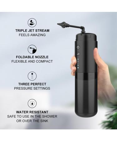 Electric Ear Wax Removal Kit - Water Powered Ear Cleaner with Temperature Display & 6 Nozzles for Home Use - Buy Online on GoSupps.com