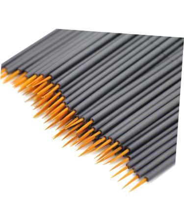 MUSISALY 100pcs Eye Makeup Tools Makeup Lip Gloss Eyeshadow Liner Brush Eye Makeup Makeupset 15cmX10cm Orange - Buy Online on GoSupps.com