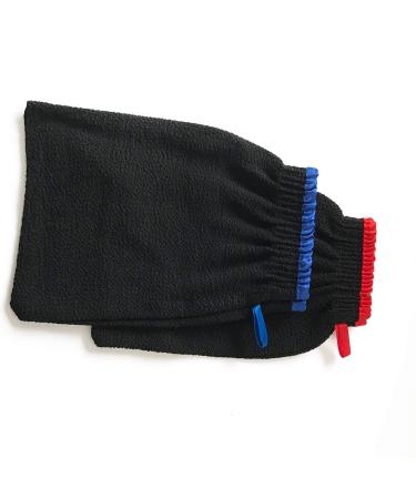 Premium Exfoliating Gloves Set for Men and Women - Dead Skin Remover for Bath, Shower, Sauna, Hammam - Improves Blood Circulation - Self Tan Removal Mitt - Buy Online on GoSupps.com