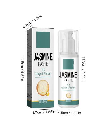 Jasmine Ointment Eye Cream - 100ml Collagen & Aloe Vera for Dark Circles Puffiness & Wrinkles (2 Pieces) - Buy Online on GoSupps.com