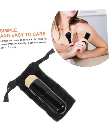 Angoily Foundation Applicator Powder Brush for Loose Powder Foundation Brush Makeup Brush Blush Brush Makeup Tools Makeup Supplies Artificial Fiber Travel Mushroom Head Make up - Buy Online on GoSupps.com