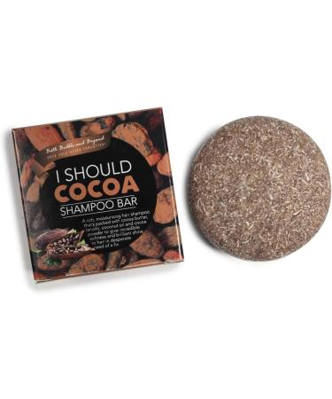 I Should Cocoa Chocolate Brown Hair Shampoo Bar 50g - Buy Online on GoSupps.com