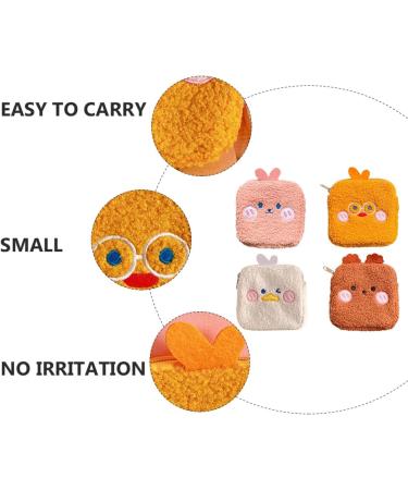 LALAFINA 8 Pcs Sanitary Napkin Storage Bags - Multi-Function Diaper & Pad Holder - Organic Cotton for Women - Assorted Colors - Buy Now - Buy Online on GoSupps.com