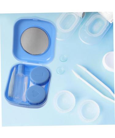 Partykindom Travel Contact Lens Case - Compact Organizer for Women's Eye Lenses - Portable Container & Travel Set for Glasses Frame - Ideal Small Holder for Easy Lens Care - Buy Online on GoSupps.com