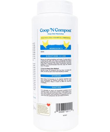 Manna Pro Coop 'N Compost Chicken Coop Supplies 28 oz - Manna Pro Chicken Feed - Buy Online on GoSupps.com