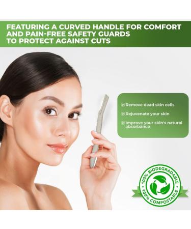 IZthetics Dermaplaning Blades - Facial Hair Remover for Women and Men (5 Pack) - Buy Online on GoSupps.com