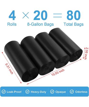 80 Portable Toilet Bags for Camping  Biodegradable Porta Potty Bags 8 Gallon 1.1 Mil Thickened Toilet Waste Bags for 5 Gallon Bucket Toilet  Compostable Bags for Adults Outdoor Camping Car Travel - Buy Online on GoSupps.com