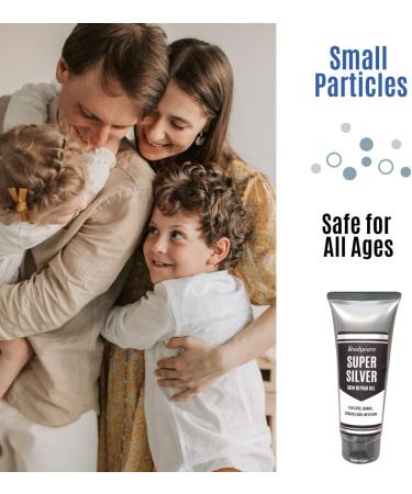 ibodycare Super Silver Gel 4 oz - Colloidal Silver for Cuts, Burns, Rashes, Scars, Infection Care - Buy Online on GoSupps.com