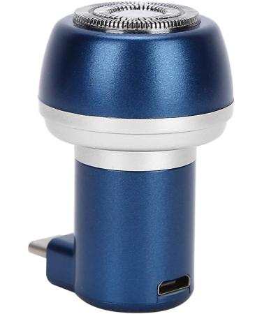 Buy Practical Beard Shaver - Magnetic Adsorption Trimmer for Home & Travel (Blue Type C Interface - Buy Online on GoSupps.com