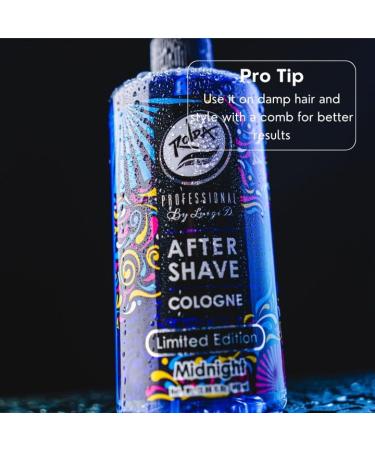 Rolda Midnight After Shave Tonic Cologne For Men - Post Shave Tonic Spray Calms Irritation Helps Heal & Clean Shaved Areas Masculine Fragrance (14.54oz | 430ml) - Buy Online on GoSupps.com
