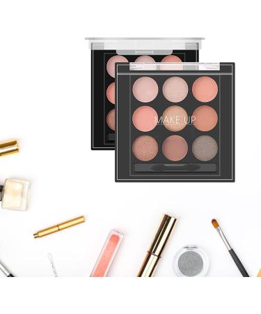 9 Color Eyeshadow Pallet | Shimmer Eyeshadow Palette Shimmer Eye Shadows Nude and Earth Tones Eye Shadow Long Lasting 02# - Buy Online on GoSupps.com