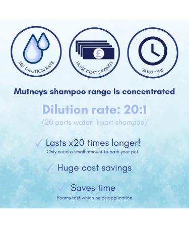 Mutneys Professional Pet Care Natural Flea Dog Shampoo 500 ml 500ml - Buy Online on GoSupps.com