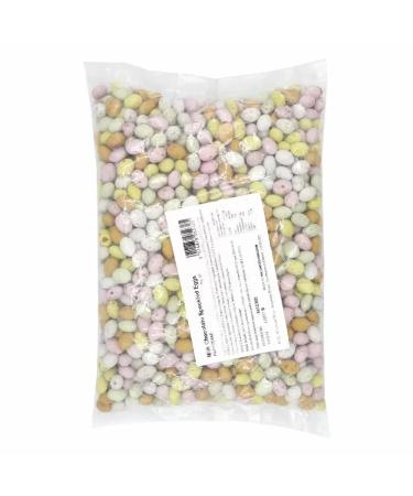 Crazy Candy Factory Milk Chocolate Speckled Mini Vegetarian Eggs - 3kg Mini Chocolate Eggs in Crispy Sugar Shell
