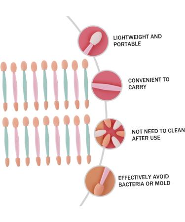 FOMIYES 3 Sets Eye Shadow Brush Miss Makeup Brush Double Head 7.4X1cmx3pcs As Shownx3pcs - Buy Online on GoSupps.com