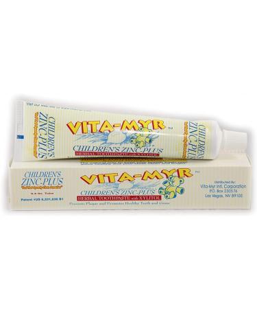 Natural Orange Flavored Children's Toothpaste - Sugar Free Fluoride Free Gluten Free SLS Free - Made in the USA - 5.4 oz Pack of 12 | International Shipping - Buy Online on GoSupps.com