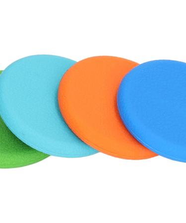 4PC Infant Tooth Toys - Soothing Silicone Chewing Rings for Gums | Sensory Caustle Bright Colors - Baby Teething Relief - Buy Online on GoSupps.com