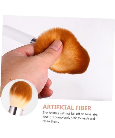 Beatifufu Makeup Brush Foundation Brush Liquid Makeup Blush Makeup Brush Face Makeup Liquid Highlighter Makeup Foundation Brush Powder Brush Blending Cosmetics Brush Wooden Handle White - Buy Online on GoSupps.com
