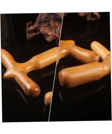 Fomiyes Wooden Foot Massager & Scratch Massage Device - Manual Body & Waist Massage Tool for Relaxation - Buy Online on GoSupps.com