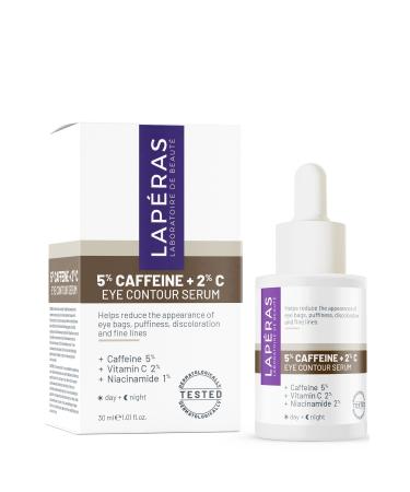 Lap ras 5% Caffeine 2% Vitamin C 2% Niacinamide Hyaluronic Acid Eye Contour Serum 30 ml