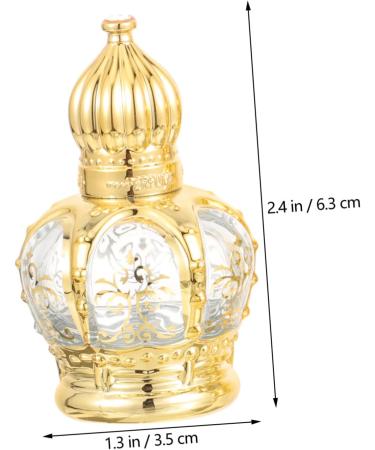 Buy CAXUSD 6 STK Essential Oils & Holy Water Bottles - 10ml Roller Bottles for Baptism Decorations - Travel-Friendly Glass Jugs - Buy Online on GoSupps.com