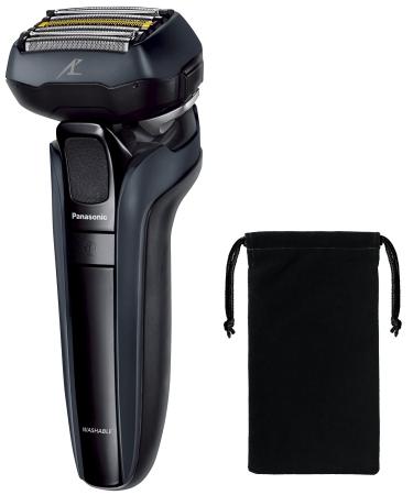 Panasonic ES-LV5G-K LAMDASH LAMDASH 5-Blade Shaver with Pouch Black 1) Dry Shaving Only 1) Single shaver