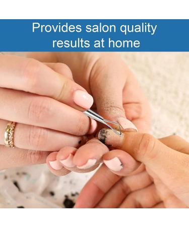3-in-1 Cuticle Remover & Pusher Tool for Gel Polish Removal - Silver Set - Buy Online on GoSupps.com