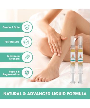 Inadine Wart Remover - Quick & Safe Treatment for All Skin Types - 2-in-1 Wart & Verruca Remover - Natural & Safe - 2 Pens per Box - Buy Online on GoSupps.com