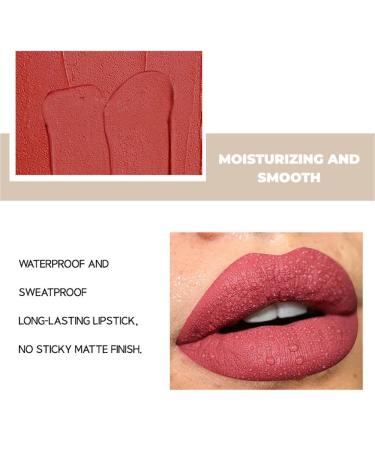 Shop Matte Lip Gloss Set - Waterproof Non-Stick 4PC Velvet Lipstick for Long-Lasting Shine | International Shipping Available - Buy Online on GoSupps.com