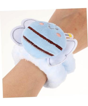 4pcs Face Wash Wristband Stretchy Hair Ties Wrist Spa Washband Wristbands Wash Arm Bee Suit Wrist Scrunchies for Washing Face Rose Gold Ribbon Towel Cleaning Tape Elastic Flannel - Buy Online on GoSupps.com