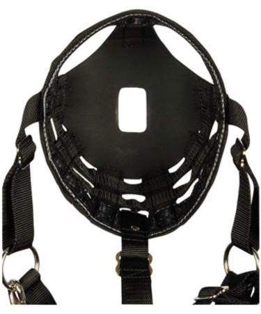 Buy Harry's Horse Nylon/Rubber Muzzle - Black Food Brake for Colic & Grazing | International Shipping - Buy Online on GoSupps.com