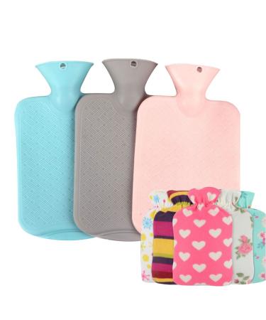 Maie's hand warmer 2000 ml thick heat bottles portable rubber winter warm hot hot water bottle hand warmer girl bag hand feet hot bottle