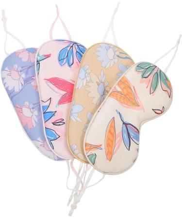 Silk Eye Sleeping Mask Set - 16 Pcs | Imitation Silk, Breathable Eye Mask Goggles for Adults | Eye Patch for Women | Silk Sleep Eye Masks for Nap and Relaxation - Buy Online on GoSupps.com