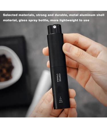 Coffee Bean Spray Bottle | 10ml Spray Bottle Water Atomizer | Refillable Perfume Atomizer Coffee Bar Accessories Small Spritz Bottle for Cocktails Espresso Coffee Black - Buy Online on GoSupps.com