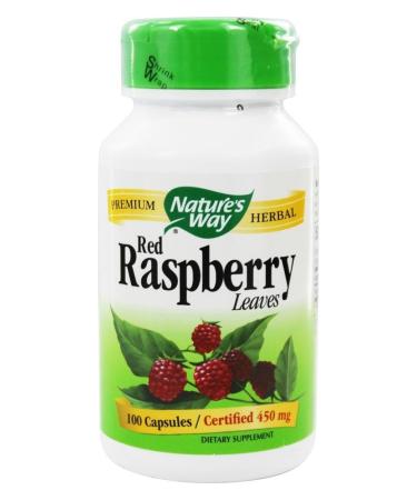 Nature's Way Red Raspberry Leaves - 100 Capsules