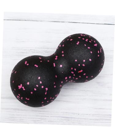 Minkissy Gym Massage Ball - Enhance Your Yoga & Fitness Routine with Neck & Back Relief Tools | Pink Lacrosse Balls for Muscle Roll & Balance | 16.5x8.5x2cm - Buy Online on GoSupps.com