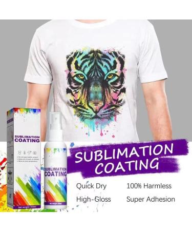 Sublimation Coating Spray for Cotton Shirts - Quick Dry & Super Adhesion - 100ML - Buy Online on GoSupps.com