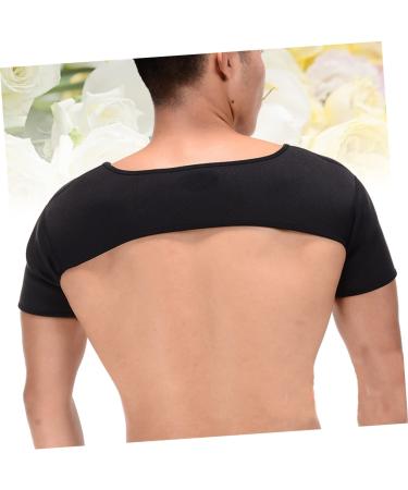Buy Baluue Sports Shoulder Pads Brace - Breathable Black Bra Straps for Posture Correction & Protection - International Shipping Available - Buy Online on GoSupps.com