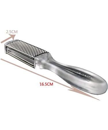Careforyou Foot Riper - 2-Sided Metal Pedicure Tool for Safe Removal of Dead Skin & Calluses - Buy Online on GoSupps.com