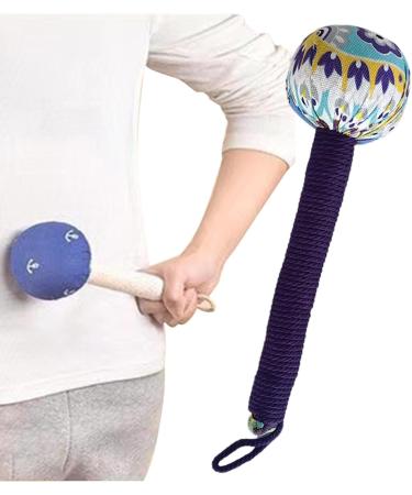 Back Massage Hammer Set - 2 Herbal Mugwort Tools for Percussion Therapy | Manual Massage for Legs Head Hip & Waist | Health Care Essential - Buy Online on GoSupps.com