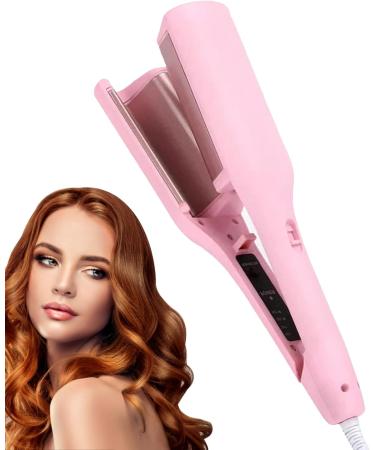 Hair Curler Hair Styler Iron for Egg Roll Hair Waving - Fast Heating Adjustable Temperature Hair Wand Waver for Girs Birthday Gift Hersil US Pink - Buy Online on GoSupps.com