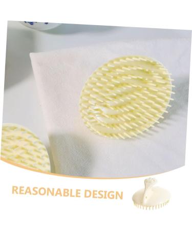 Coolhiya Shampoo Brush & Scalp Massager - Cat & Dog Hair Care Anti-Hair Loss Body Wash Scrubber for Shower - International Shipping Available - Buy Online on GoSupps.com