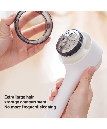 Multifunctional Electric Lint Remover - Rechargeable Fuzz & Fabric Cleaner for Clothes & Furniture | Digital Display (White - Buy Online on GoSupps.com