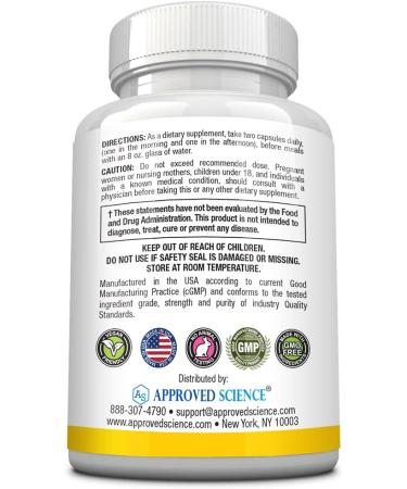 Approved Science Energysyl - Natural Energy Booster with Reishi Mushrooms & Bioperine - 60 Capsules - Buy Online on GoSupps.com