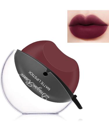Velvety Lip Gloss Non-Stick Lip Gloss Waterproof Cosmetic Lip Glaze Long Lasting Makeup for Women Girls Matte Lipstick Set - Buy Online on GoSupps.com