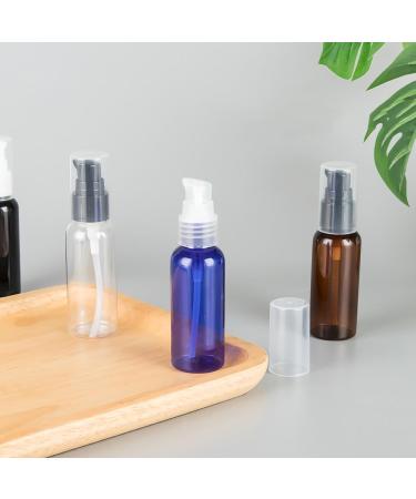 ZEOABSY 12 Pieces 50 ml Blue Lotion Bottles with WhiteÂ Pump 50ml Empty PET Plastic Lotion Pump Bottle Cosmetic Gel Travel Container for Cosmetic Make up Cleaning + 2 x Funnel Blue 50 ml - Buy Online on GoSupps.com